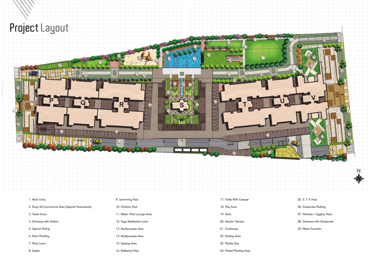 Ganga Platino Master Plan