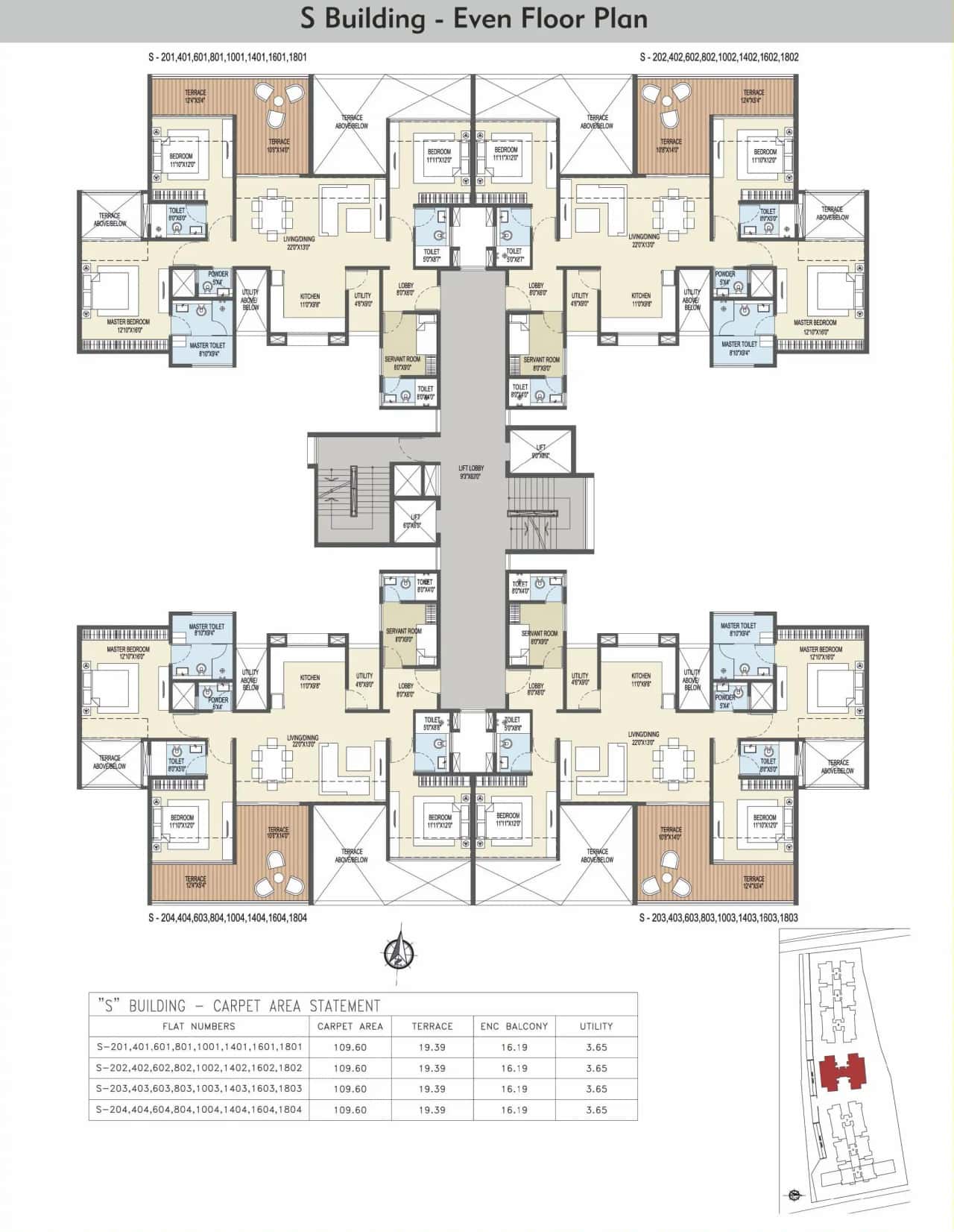 Ganga Platino Floor plan 1