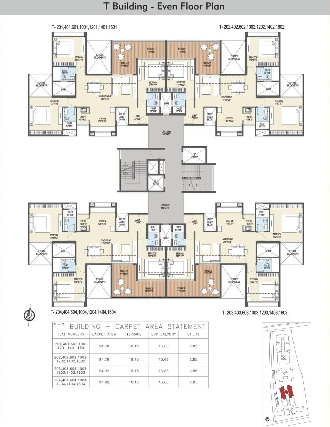 Ganga Platino Floor plan 2