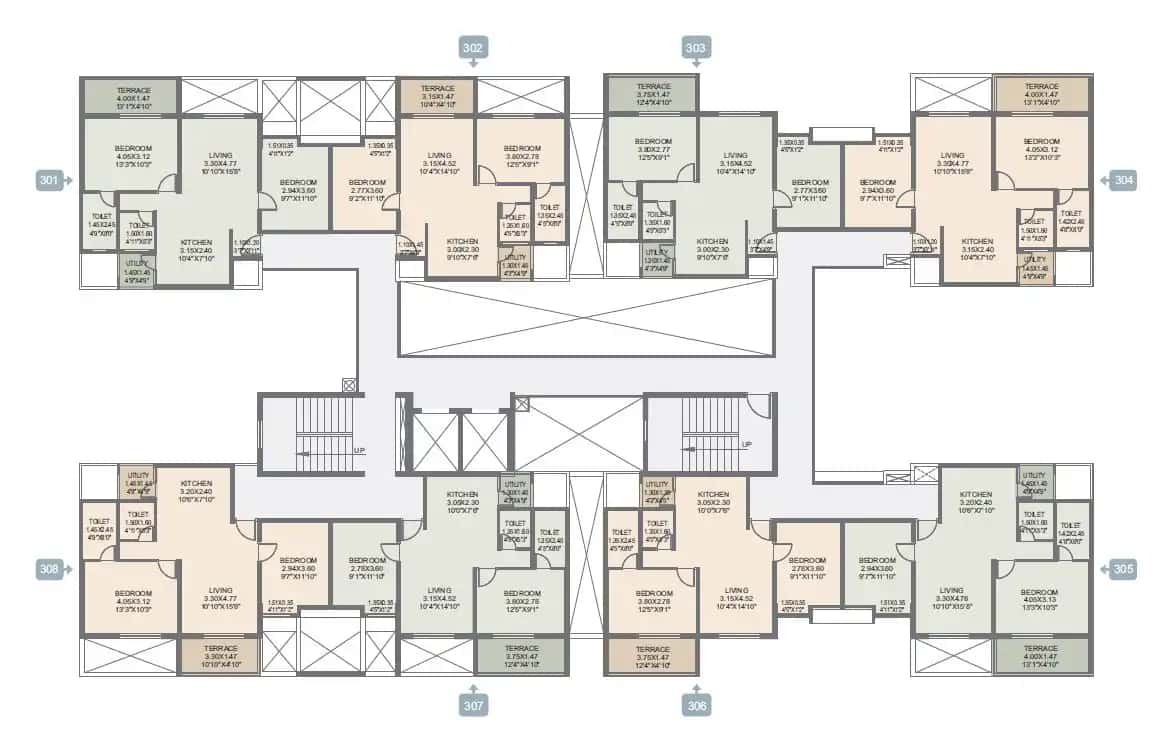 Rohan Ananta Floor plan 1
