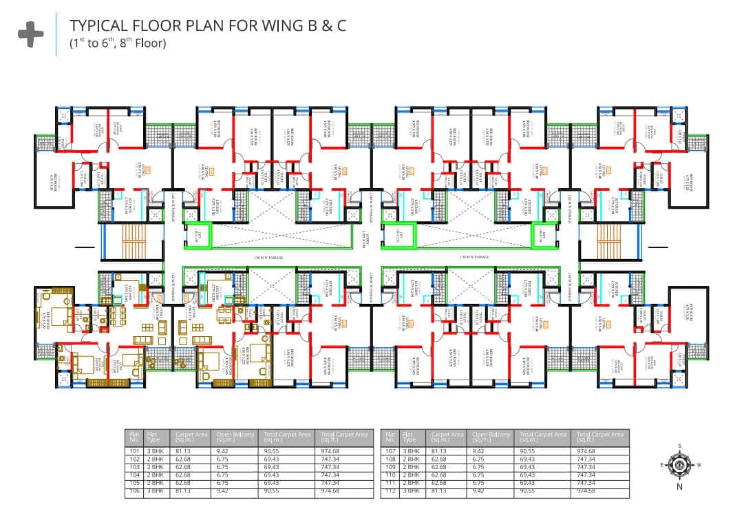 Saheel I trend Life Plus Floor Plan