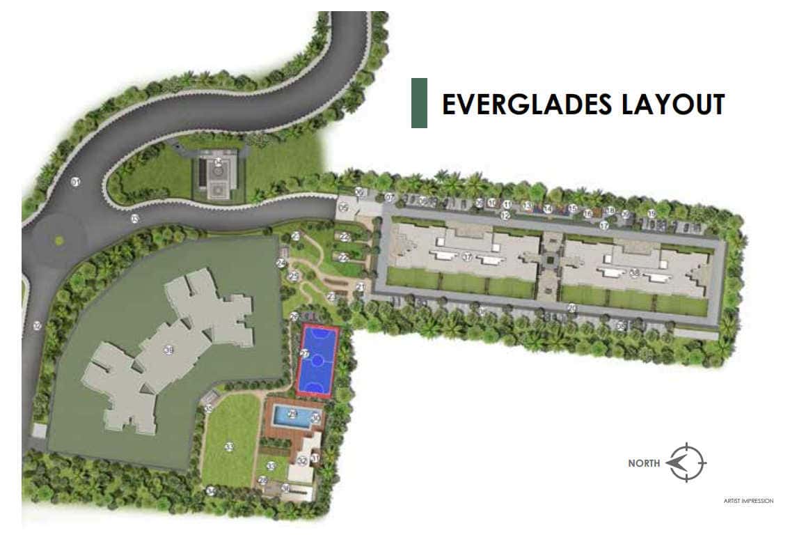 Paranjape Everglades Floor plan 1