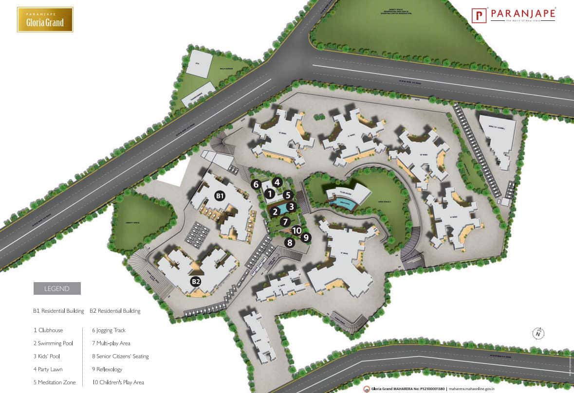 Paranjape Gloria Grand Master Plan