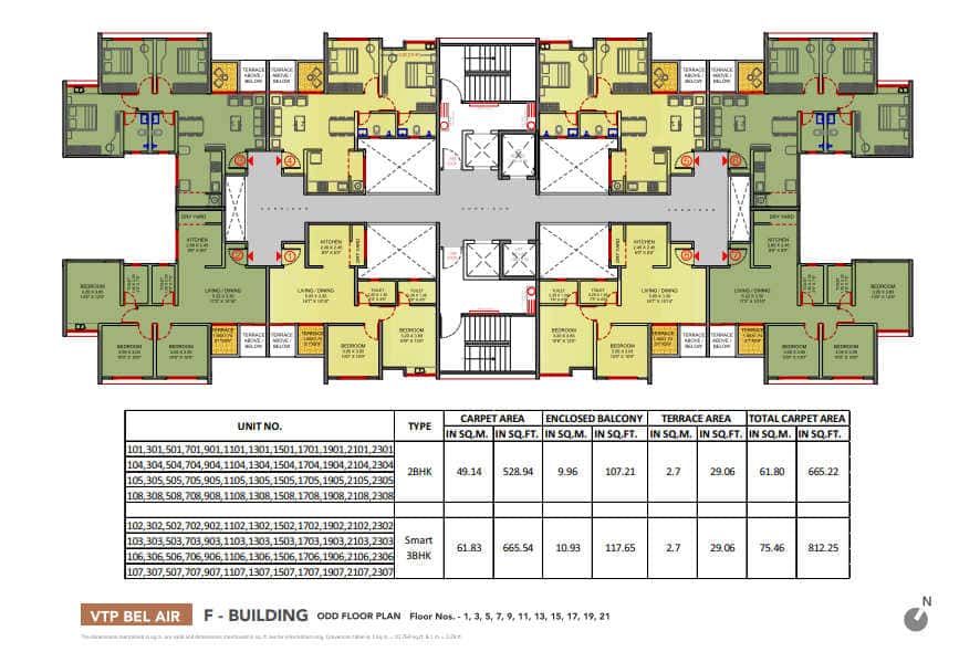 VTP Bel Air Floor plan 12