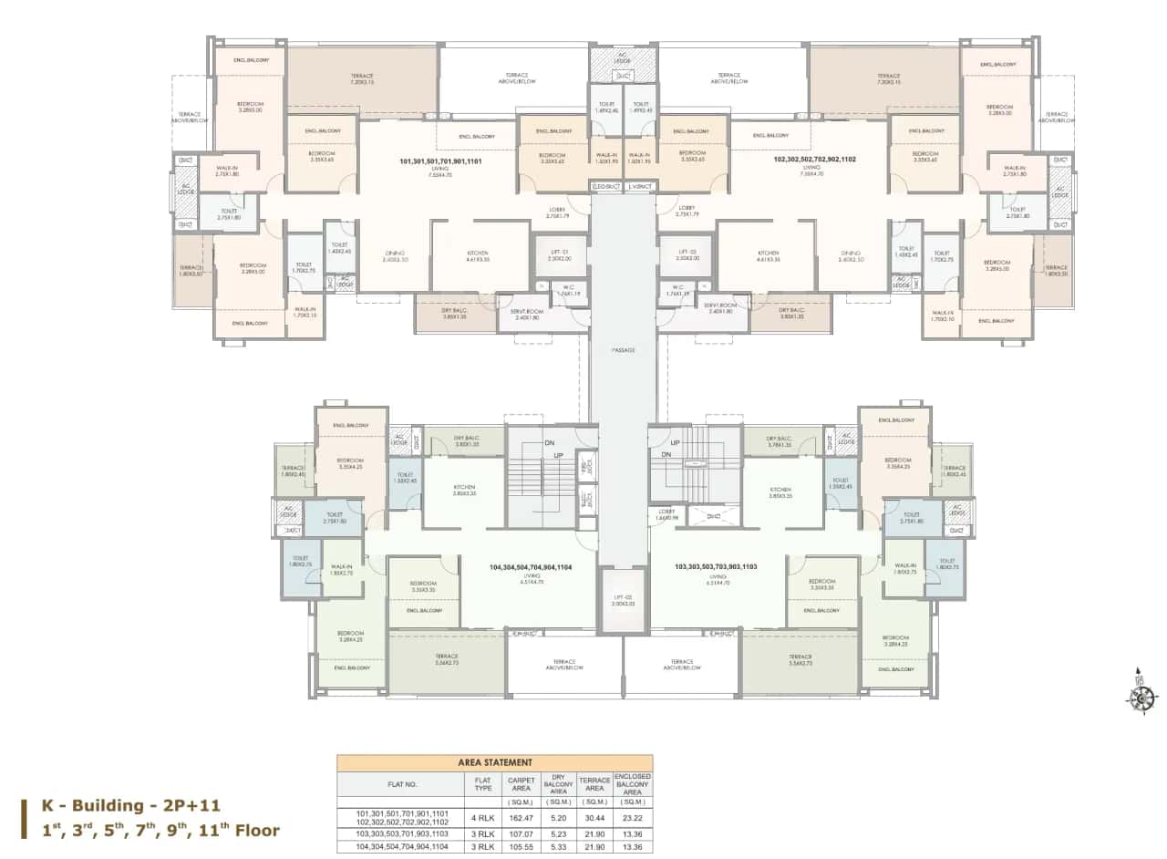 Kolte Patil 24k Stargaze Floor plan 4