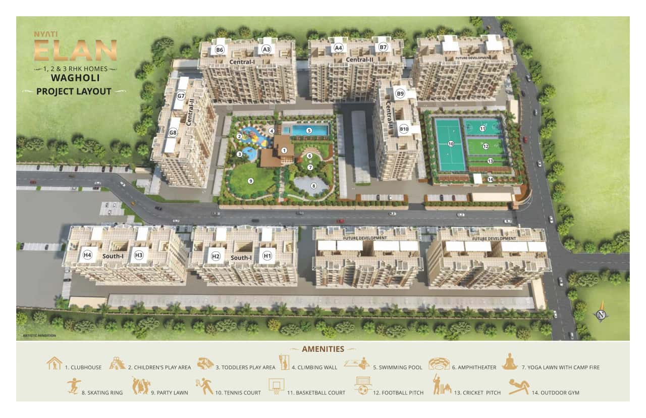 Nyati Elan Floor plan 2