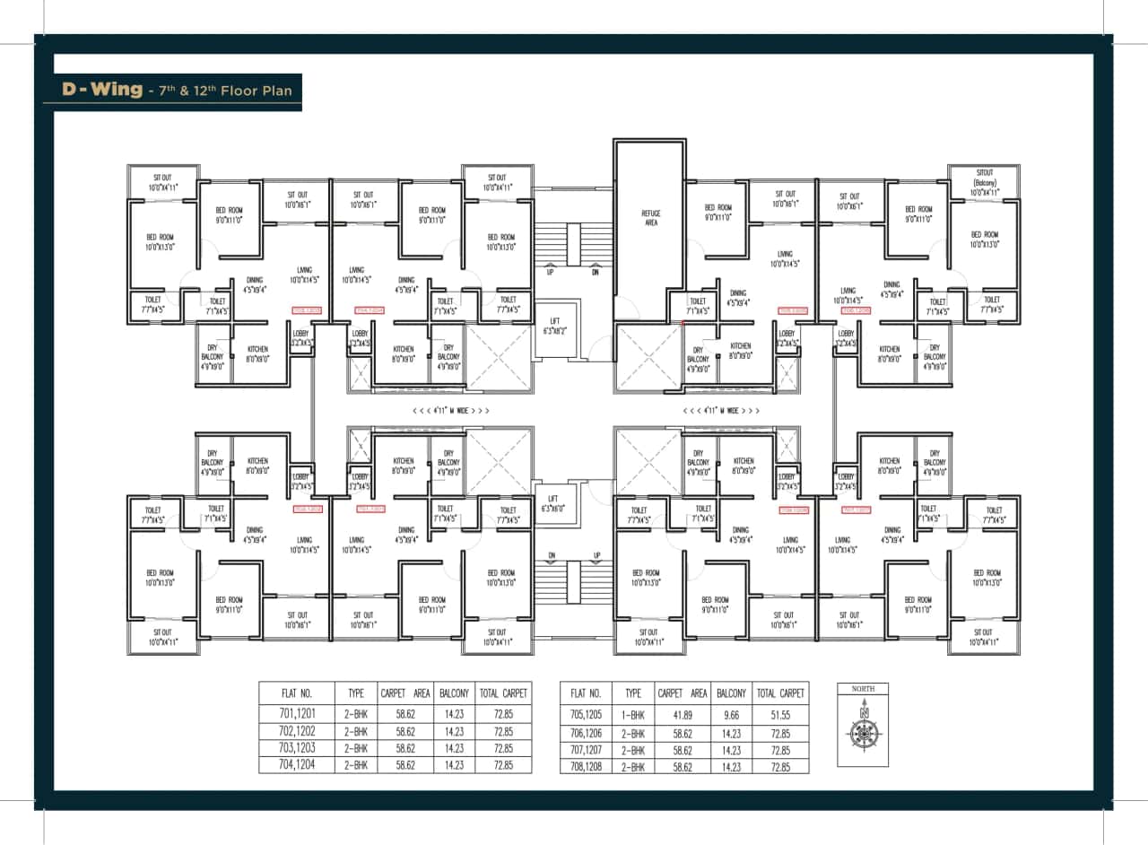 Sukhwani Hermosa Casa Floor plan 2