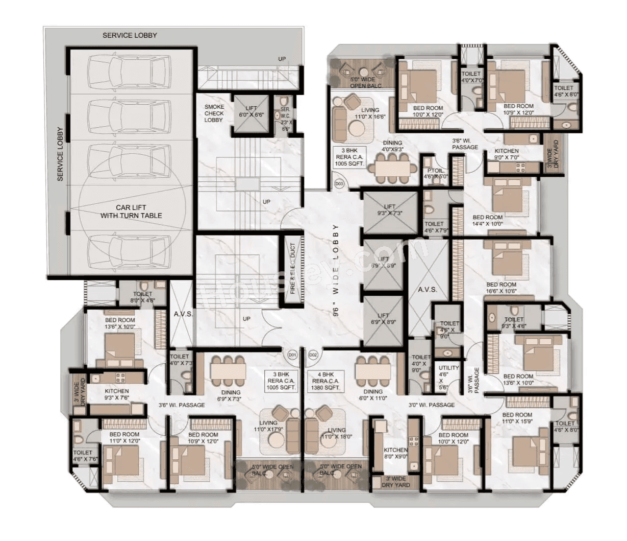 9 Elements Floor Plan