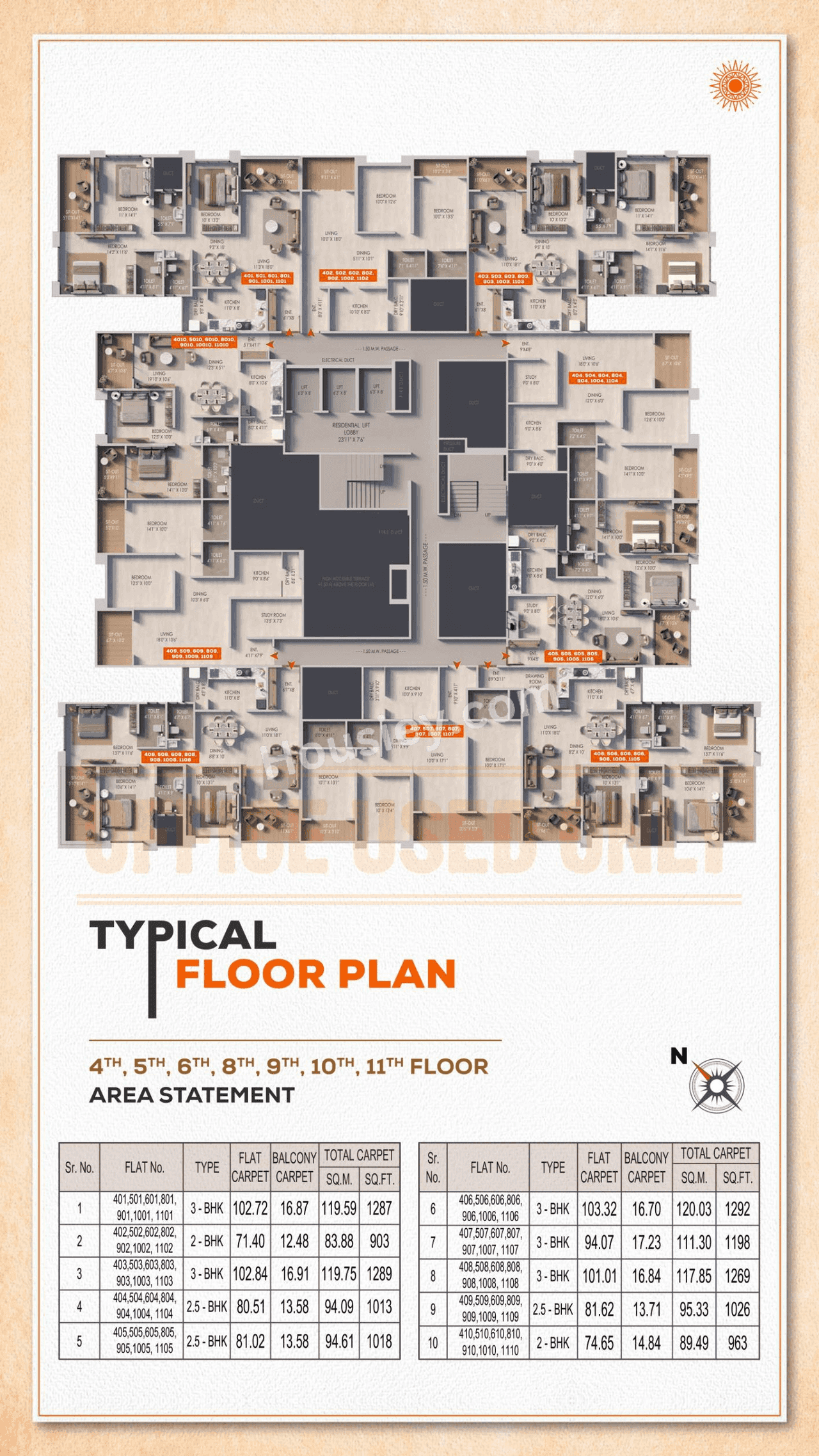 GPL Awadh Floor Plan
