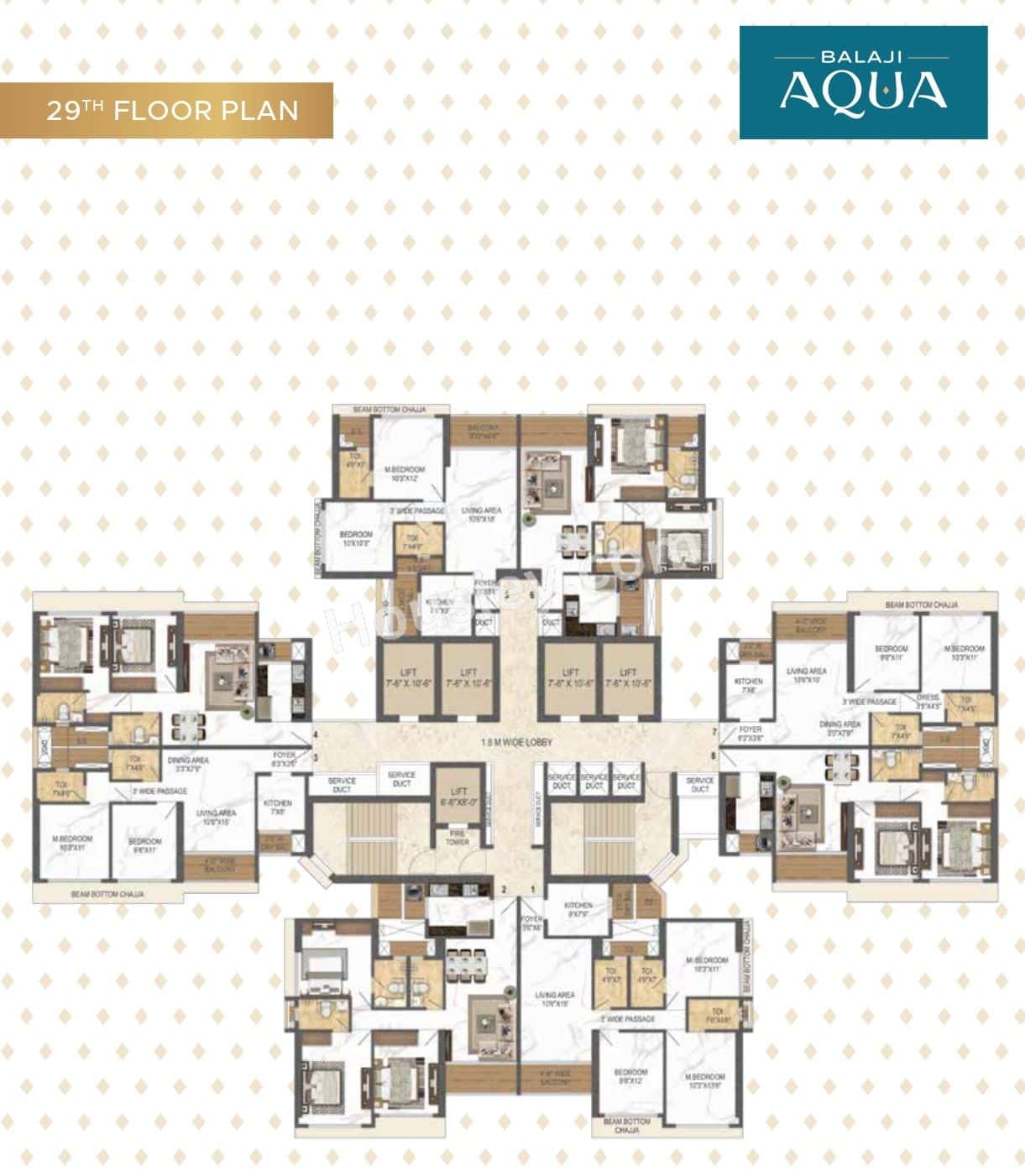 Balaji Aqua Floor plan 4