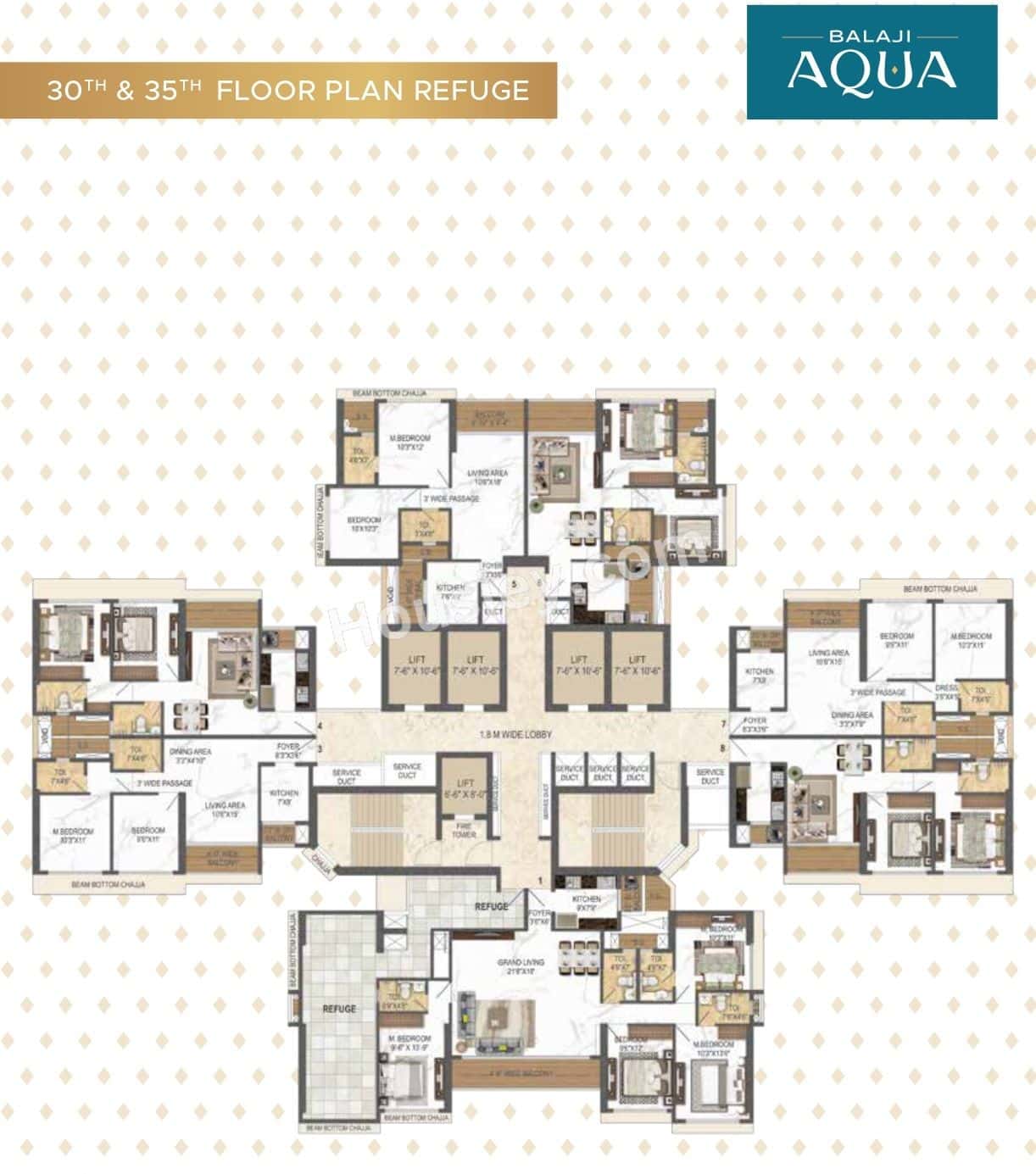 Balaji Aqua Floor plan 5