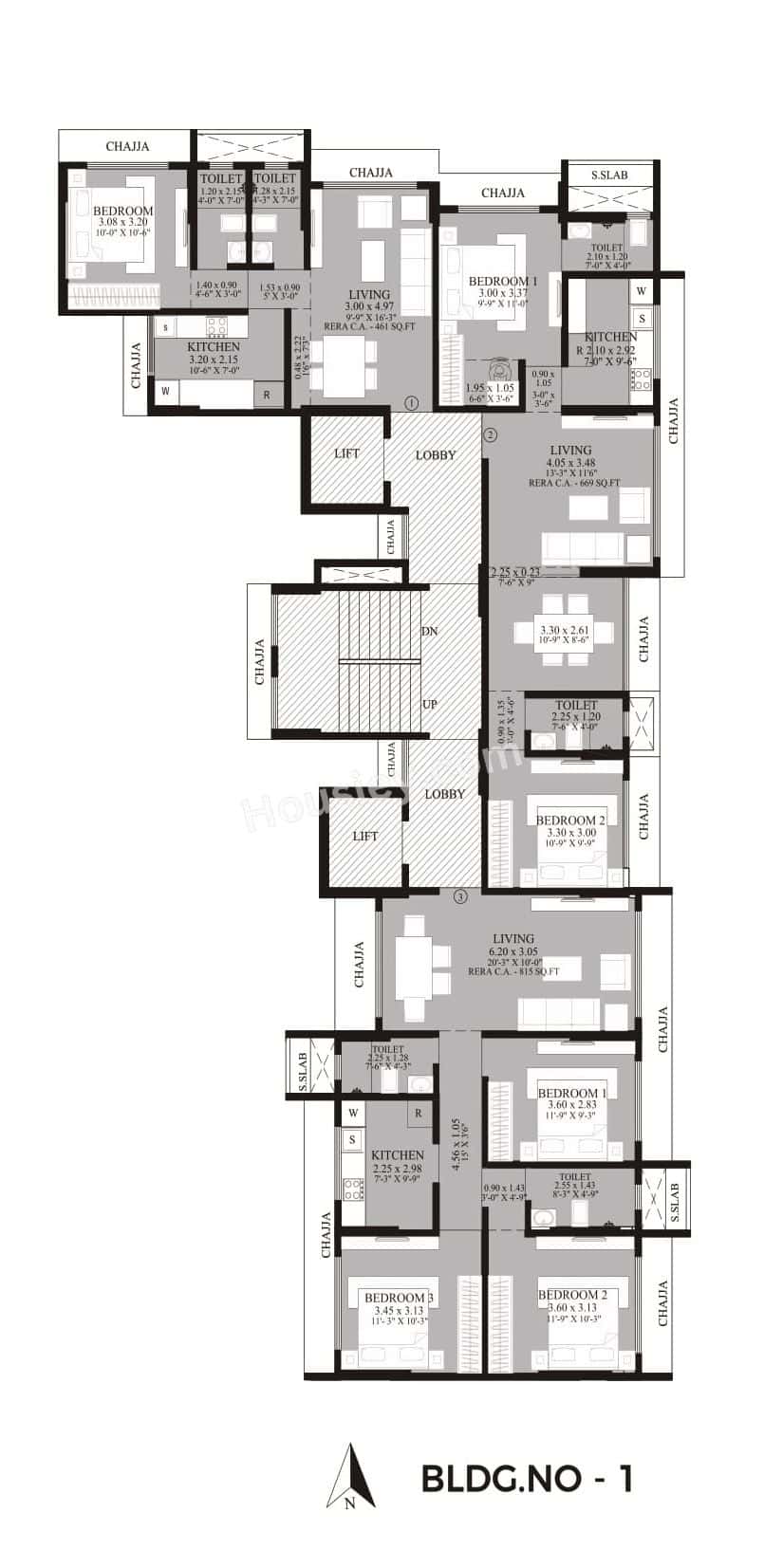 Dem Panache Floor plan 1