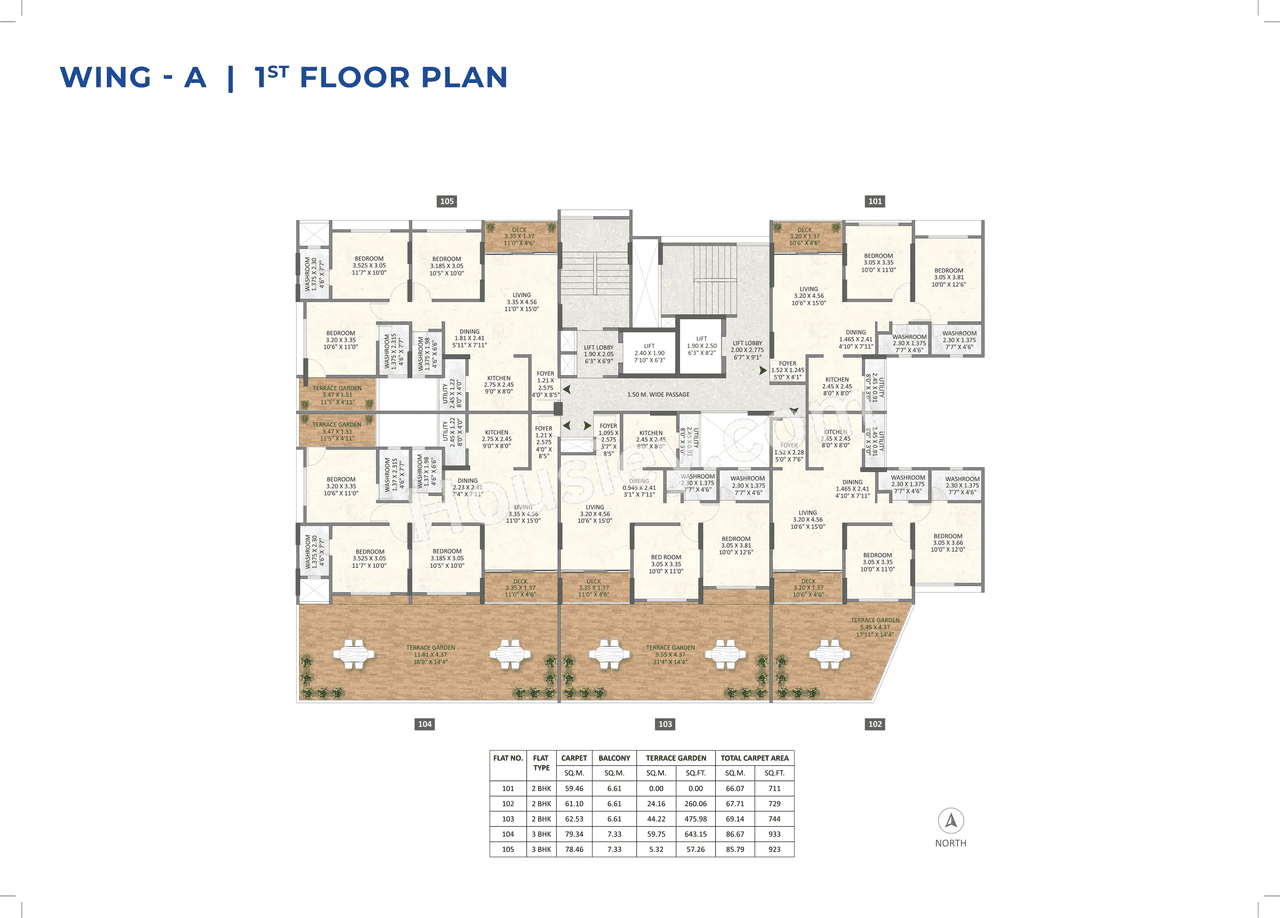 Esbee Azura Floor plan 1