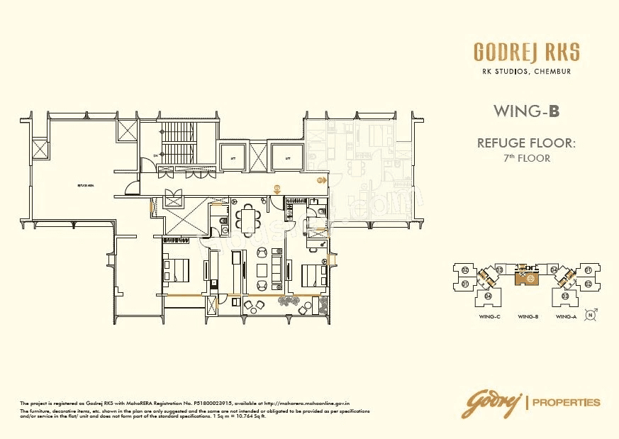 Godrej RKS Floor plan 3
