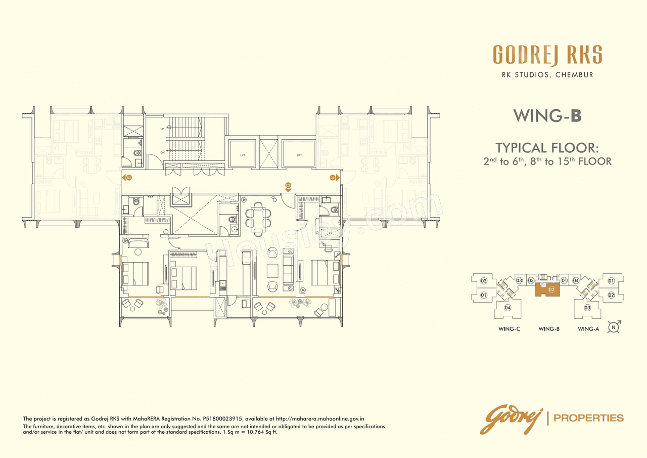 Godrej RKS Floor plan 4