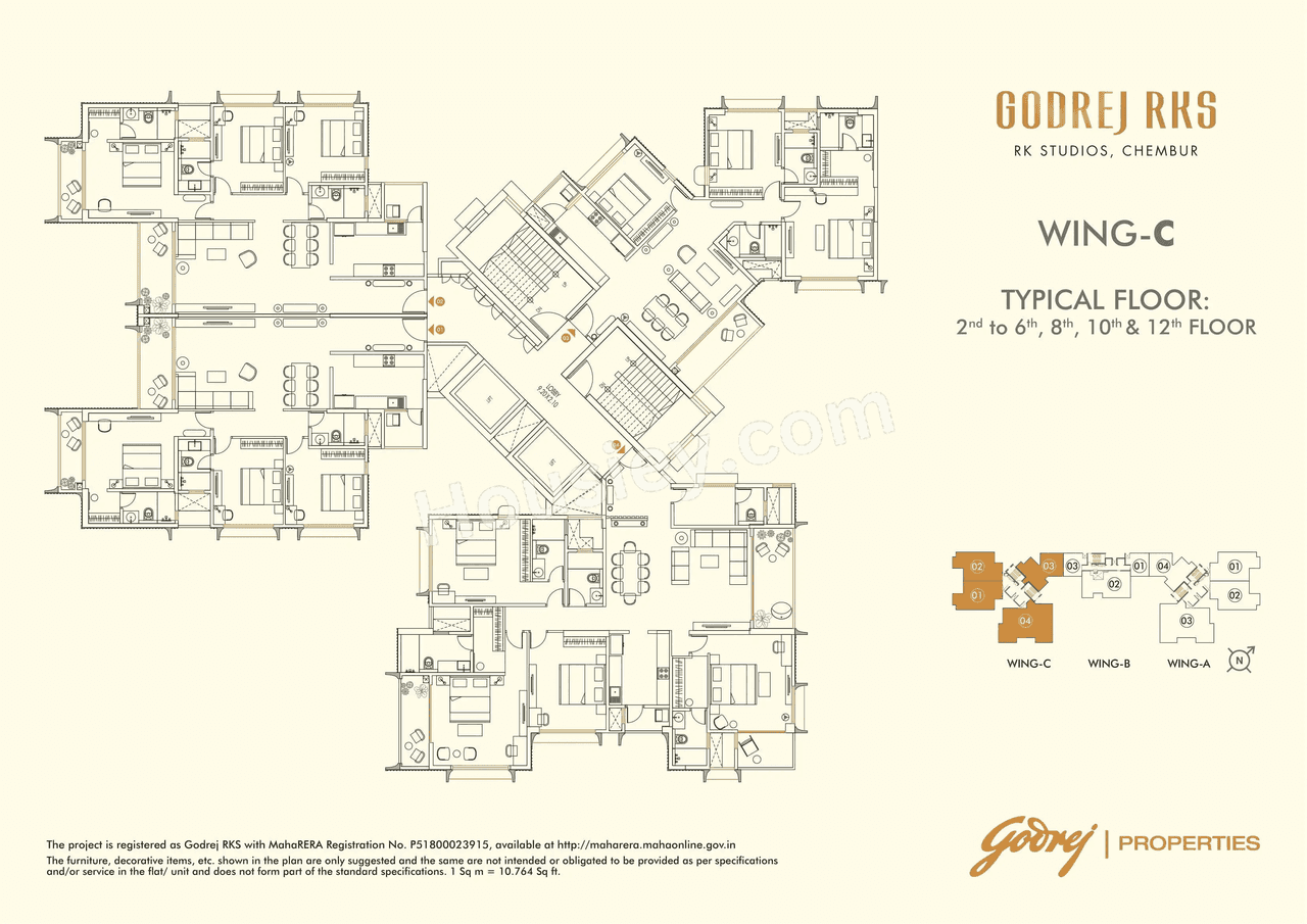 Godrej RKS Floor plan 6