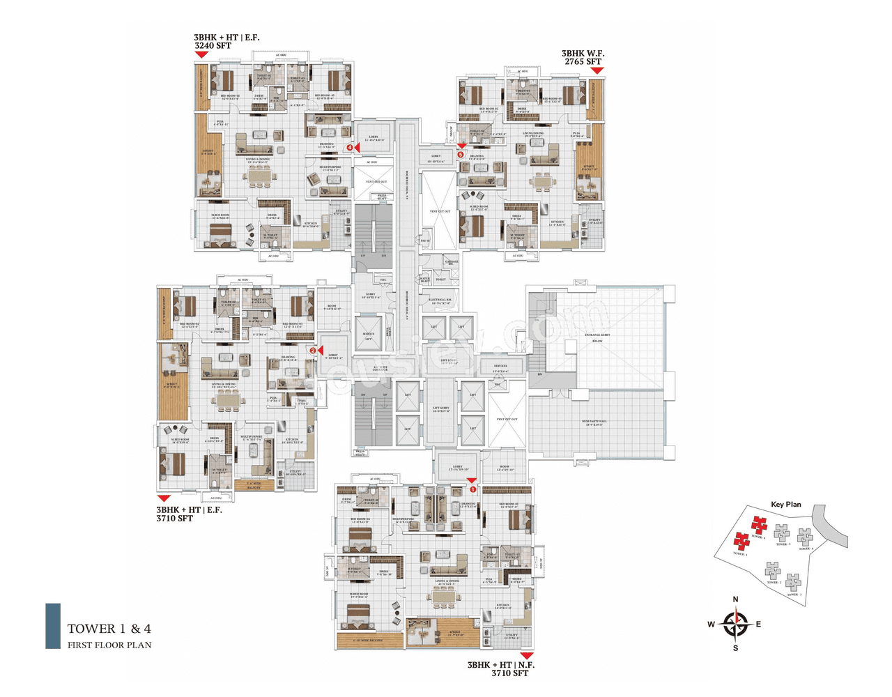 My Home Apas Floor plan 1