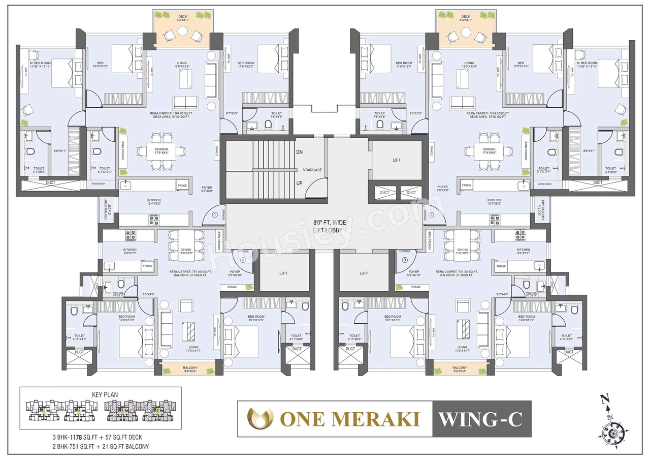 One Meraki Floor plan 1
