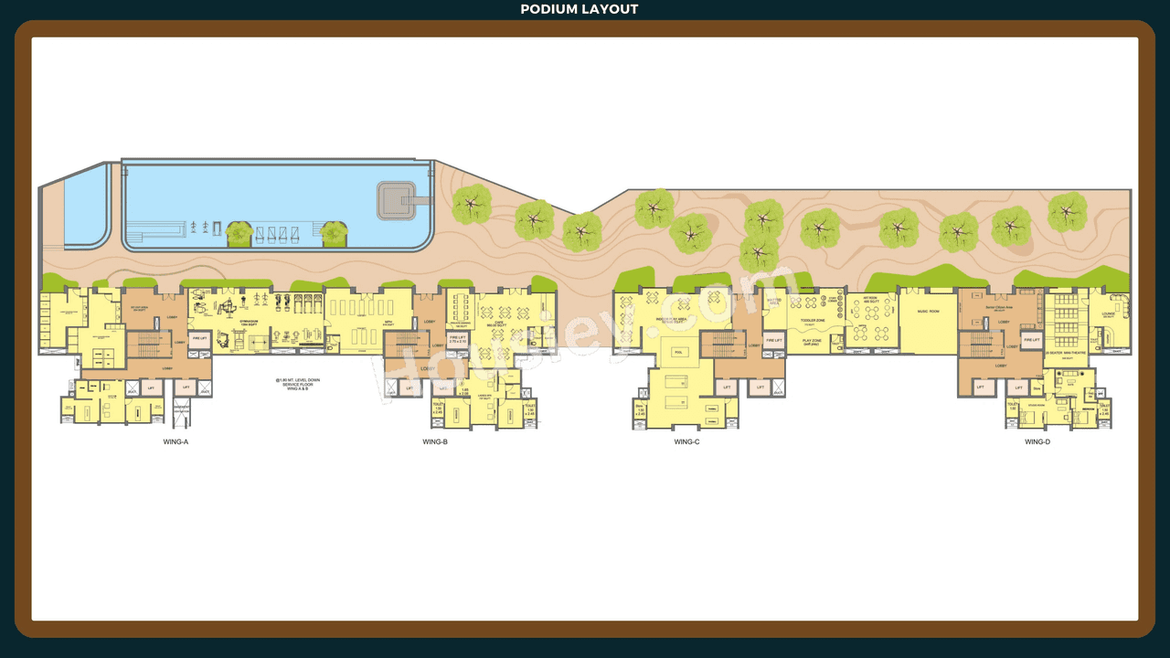 One Meraki Floor plan 2
