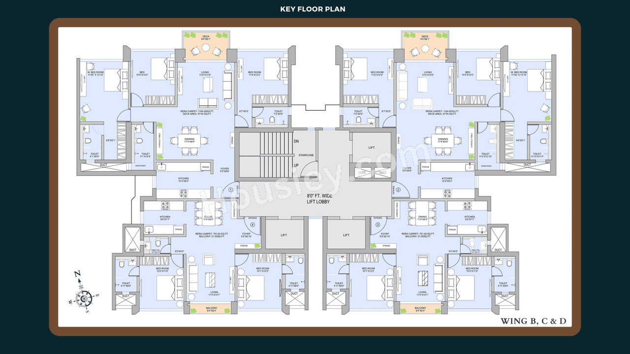 One Meraki Floor plan 3