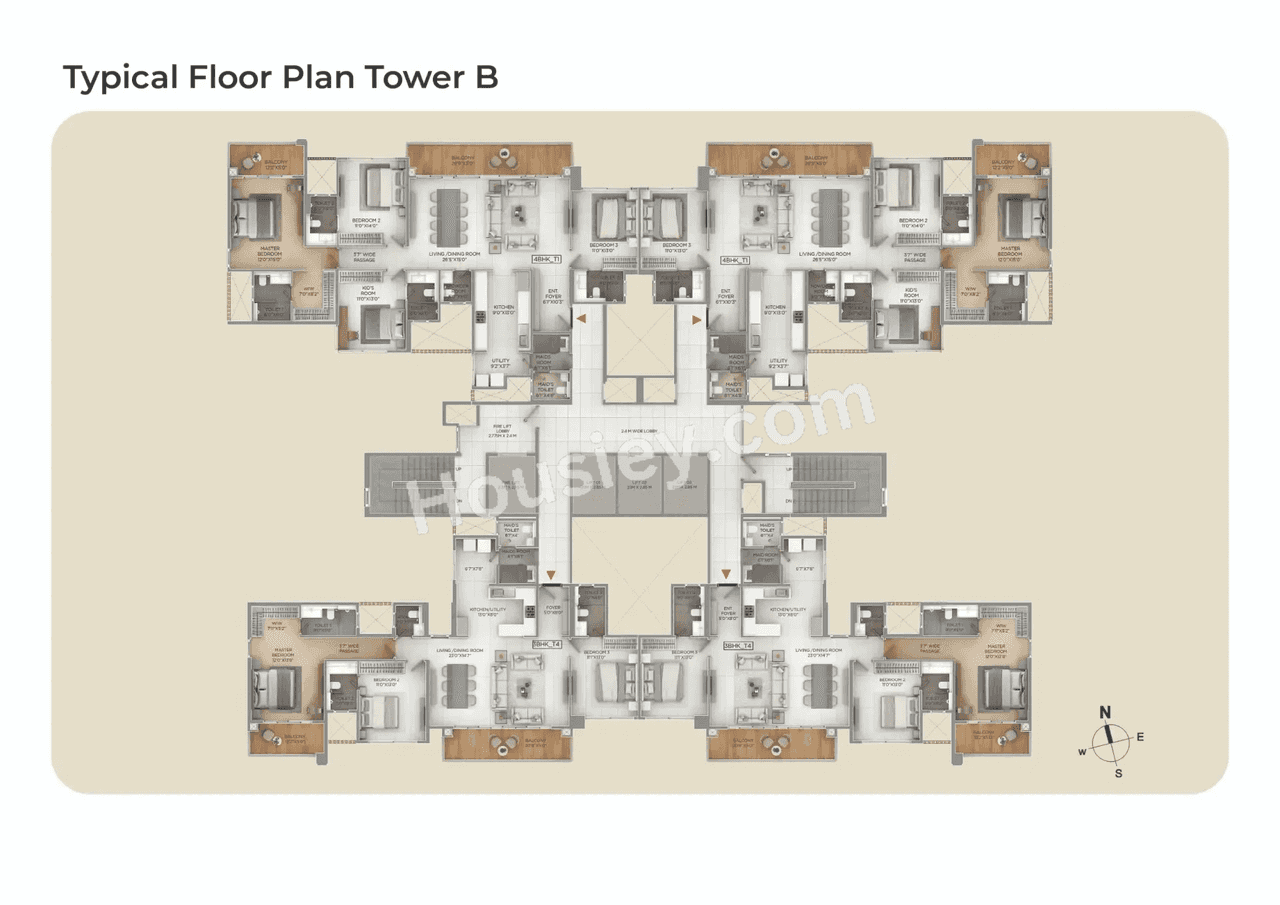 Purva Bliss Floor plan 2