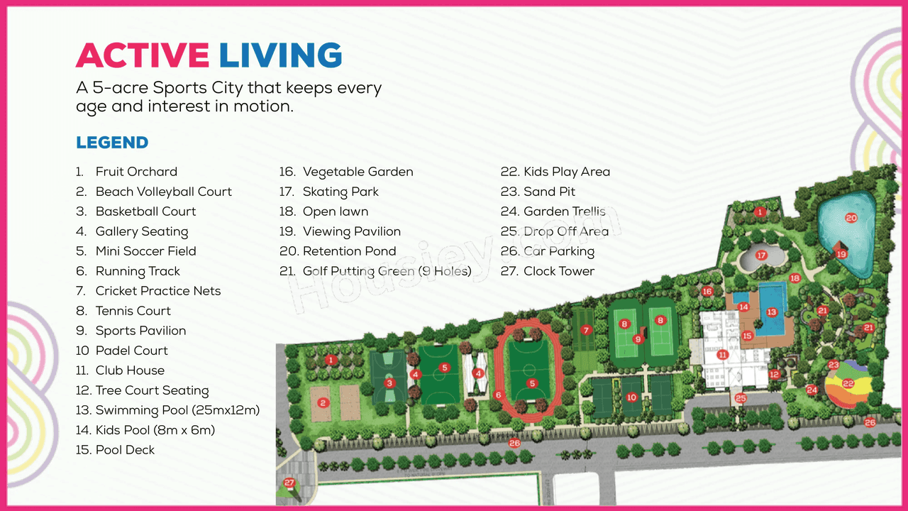 Sipani City Floor Plan