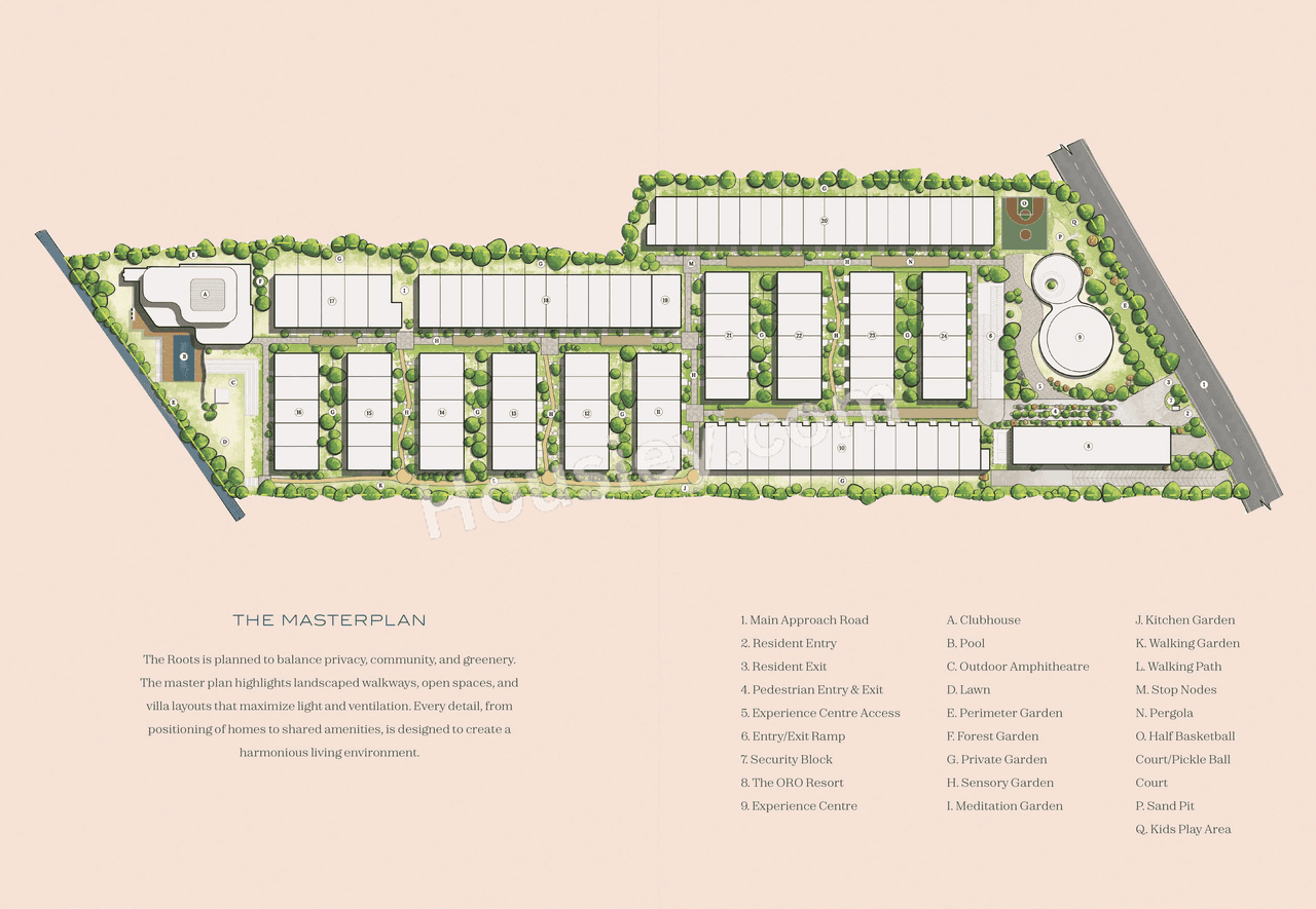 The Roots Floor Plan