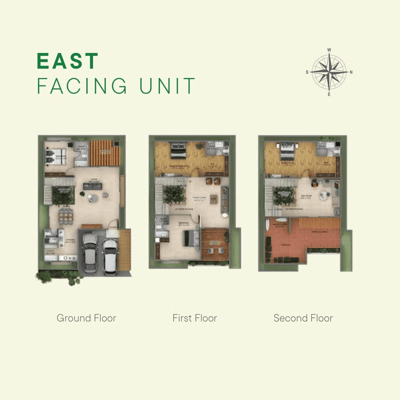 Unit plan - 2334 sq.ft.