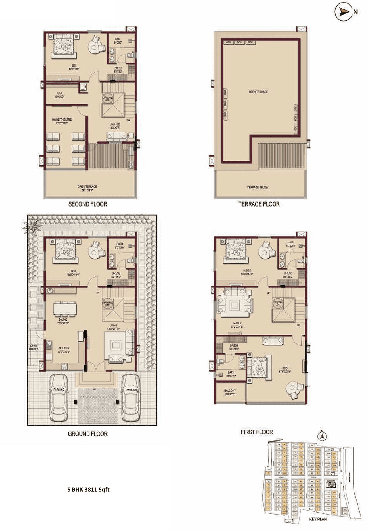 Unit plan - 3090 sq.ft.