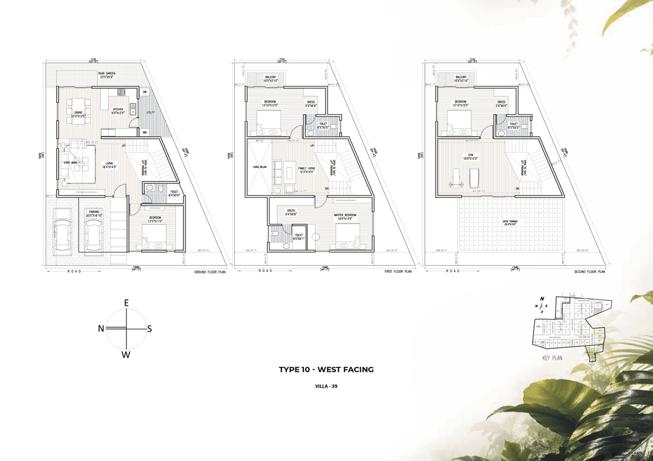 Mana Daintree Unit plan - 1748 sq.ft.