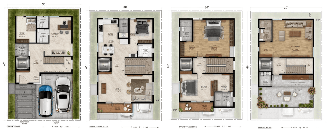 MJ Terra Vista Unit plan - 2475 sq.ft.