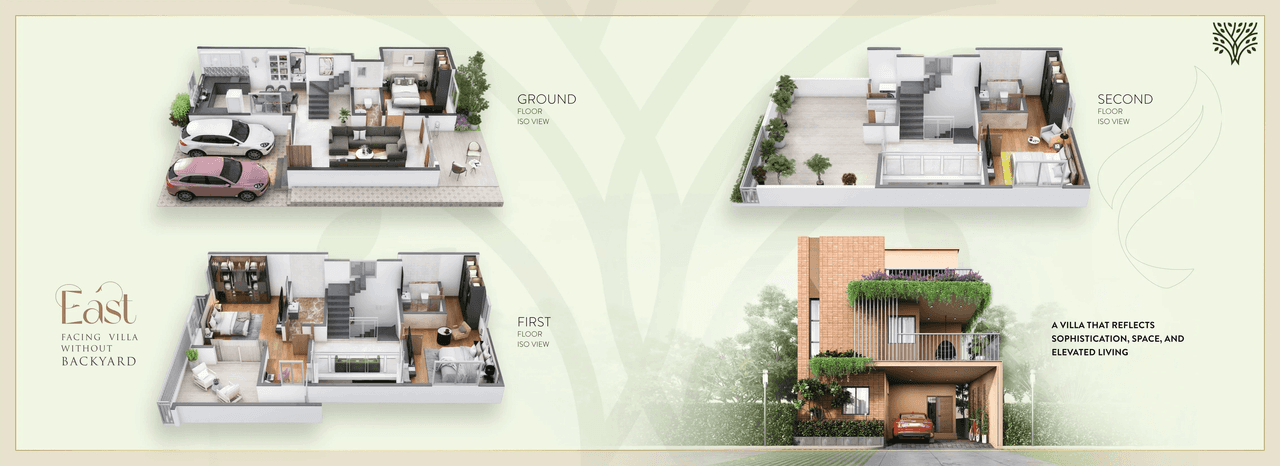 SJ Park Ville Unit plan - 1326 sq.ft.