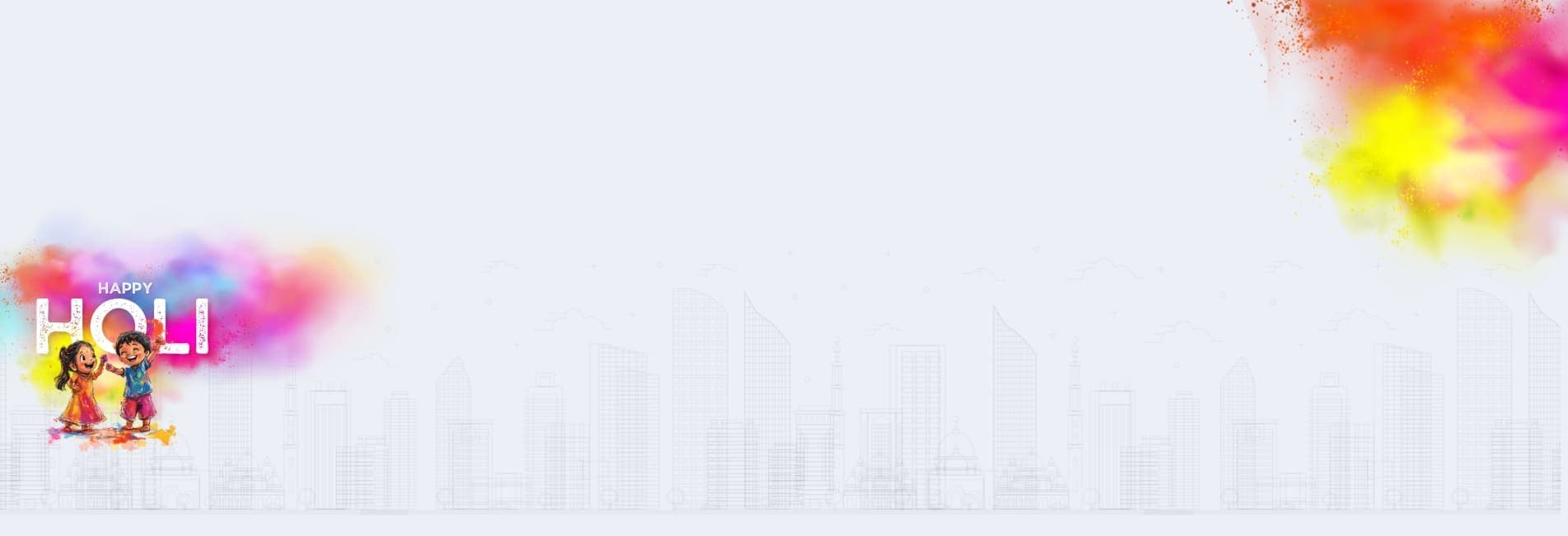 City skyline background