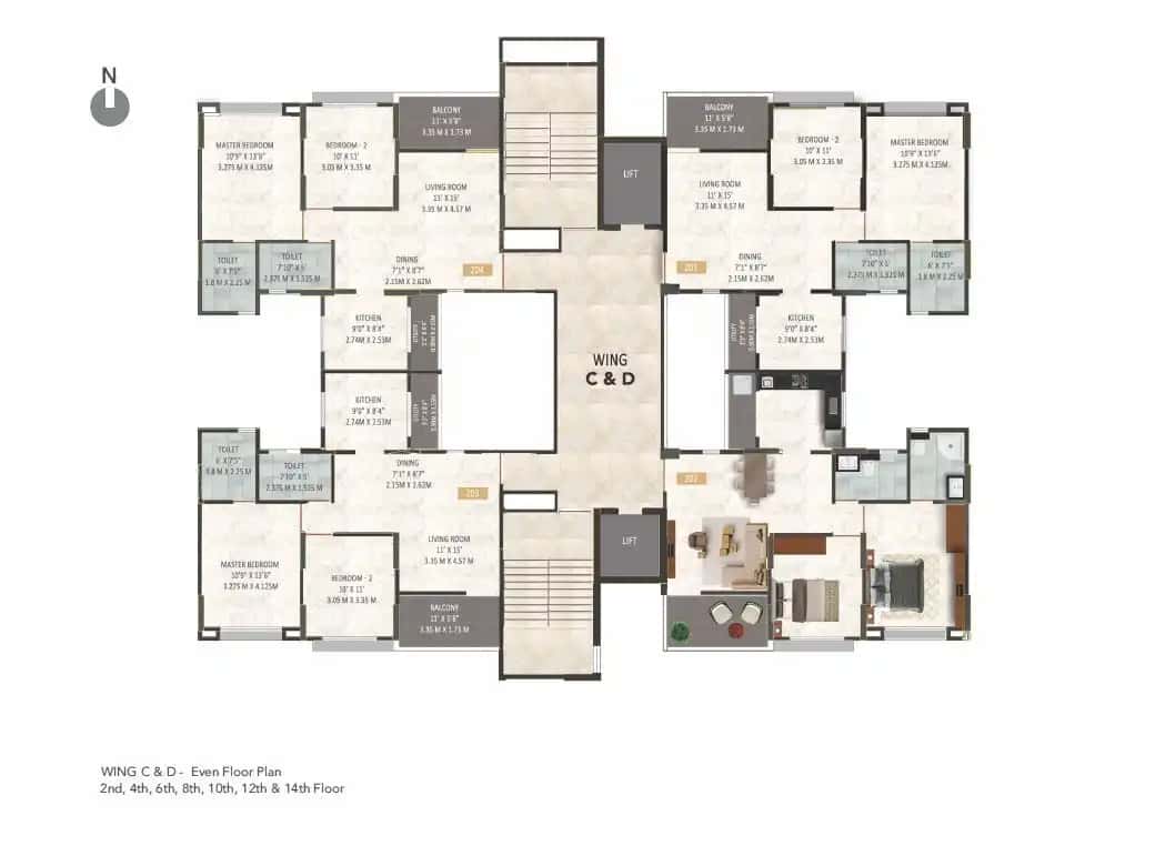VTP Solitaire Floor plan 5