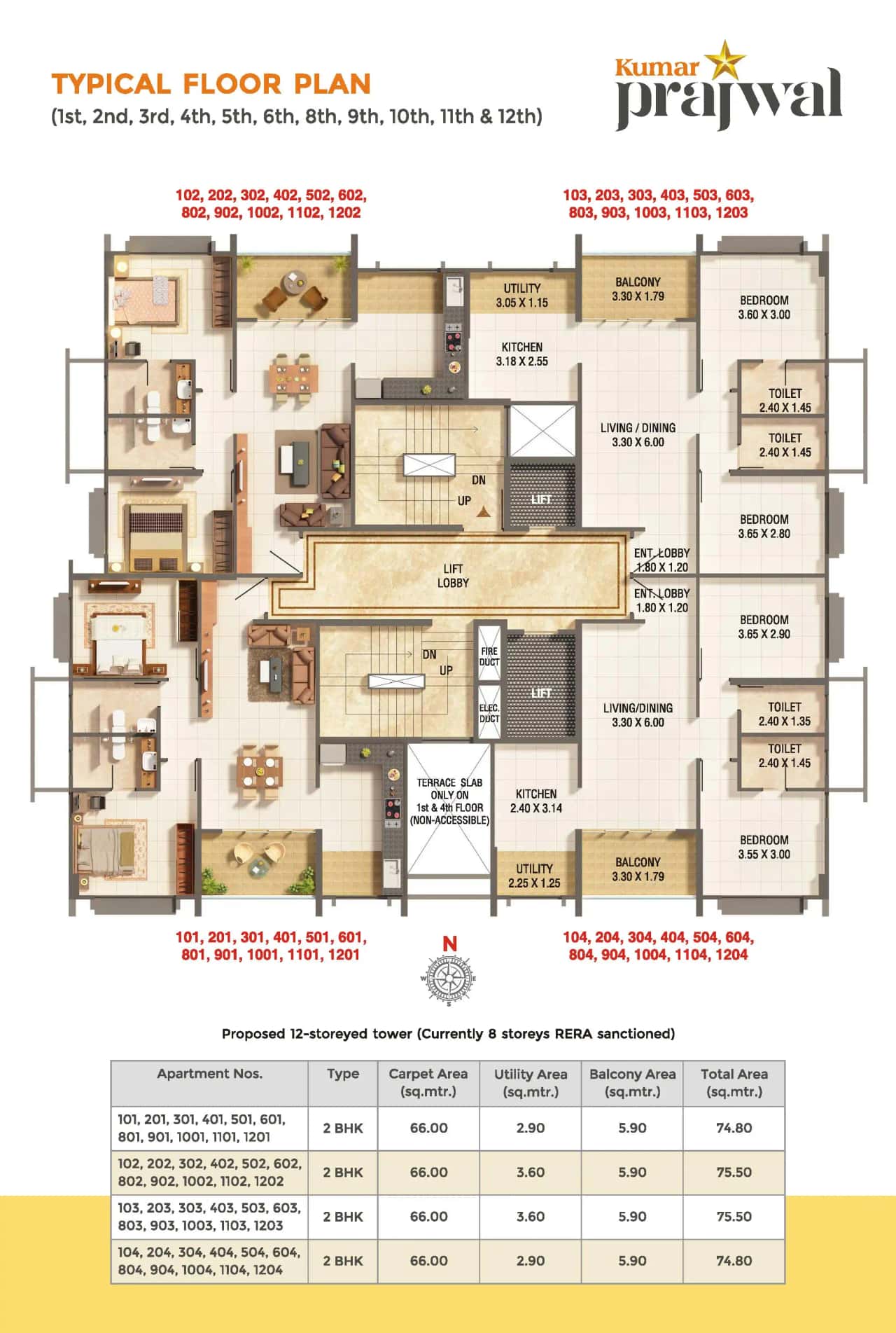 Kumar Prajwal Floor Plan