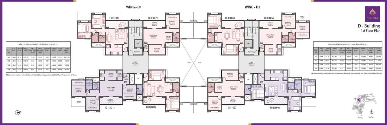 Pethkar Siyona Phase 2 Floor plan 4
