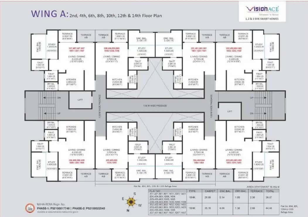 Jhamtani Vision Ace Floor plan 1