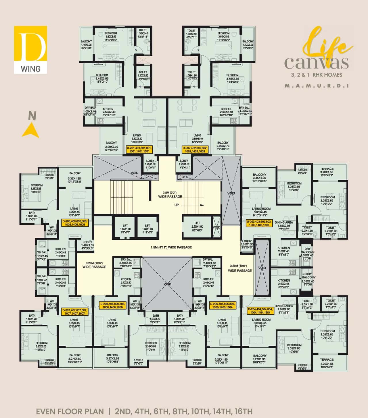 Vighnaharta Life Canvas Floor plan 2