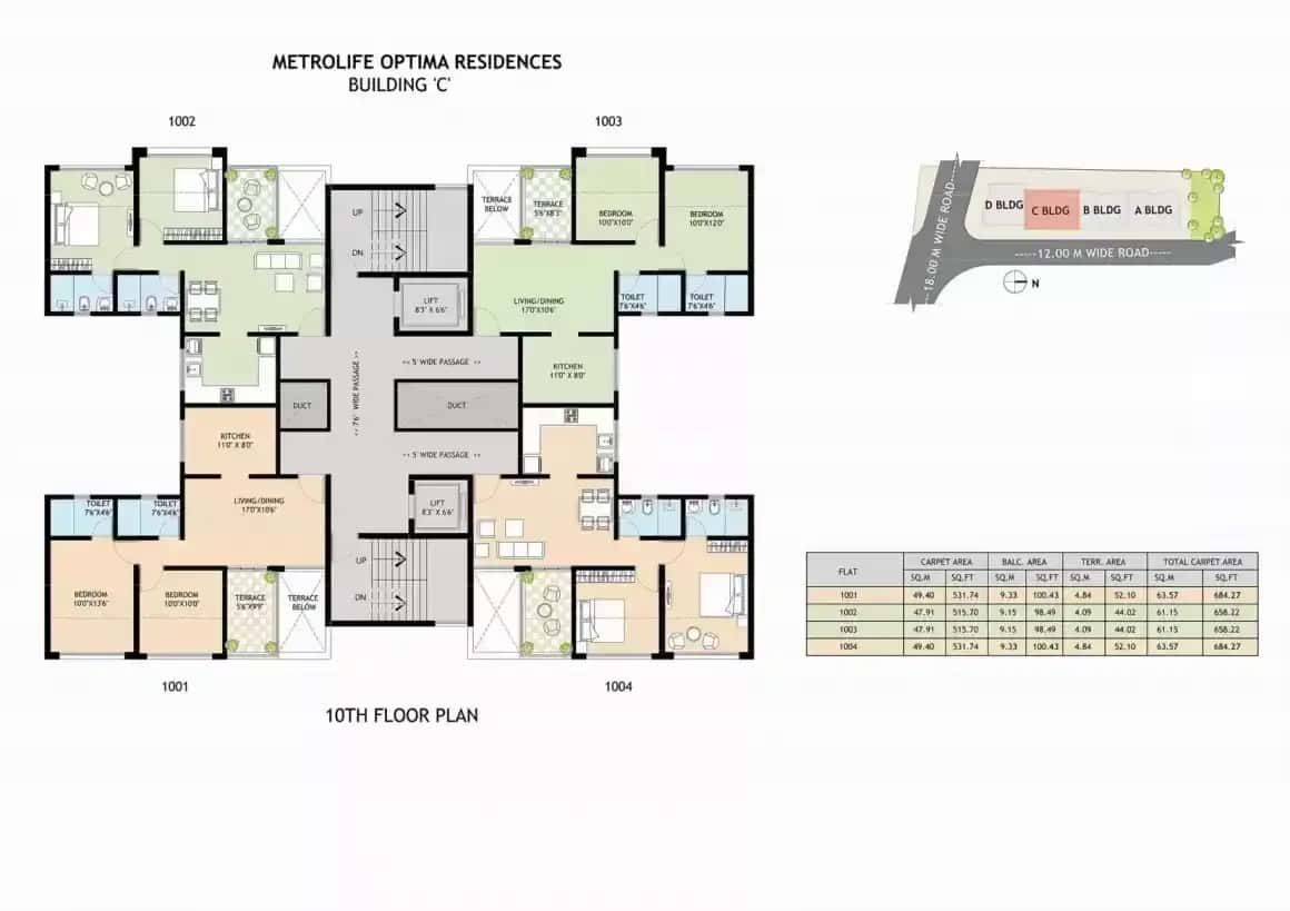Rama Metro Life Optima Floor plan 12
