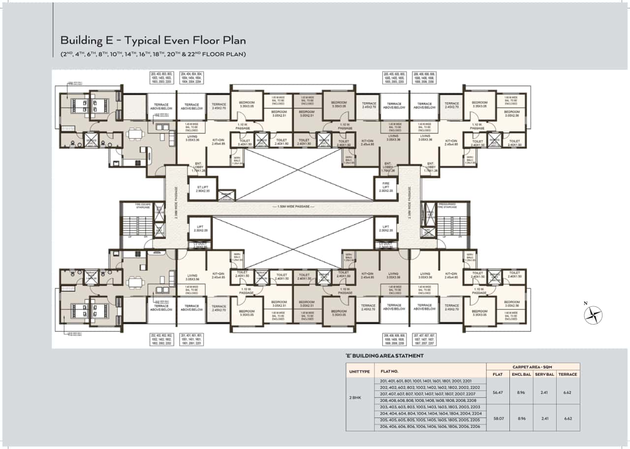 Kolte Patil First Avenue Floor plan 6