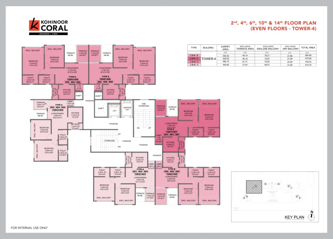 Kohinoor Coral Floor plan 7
