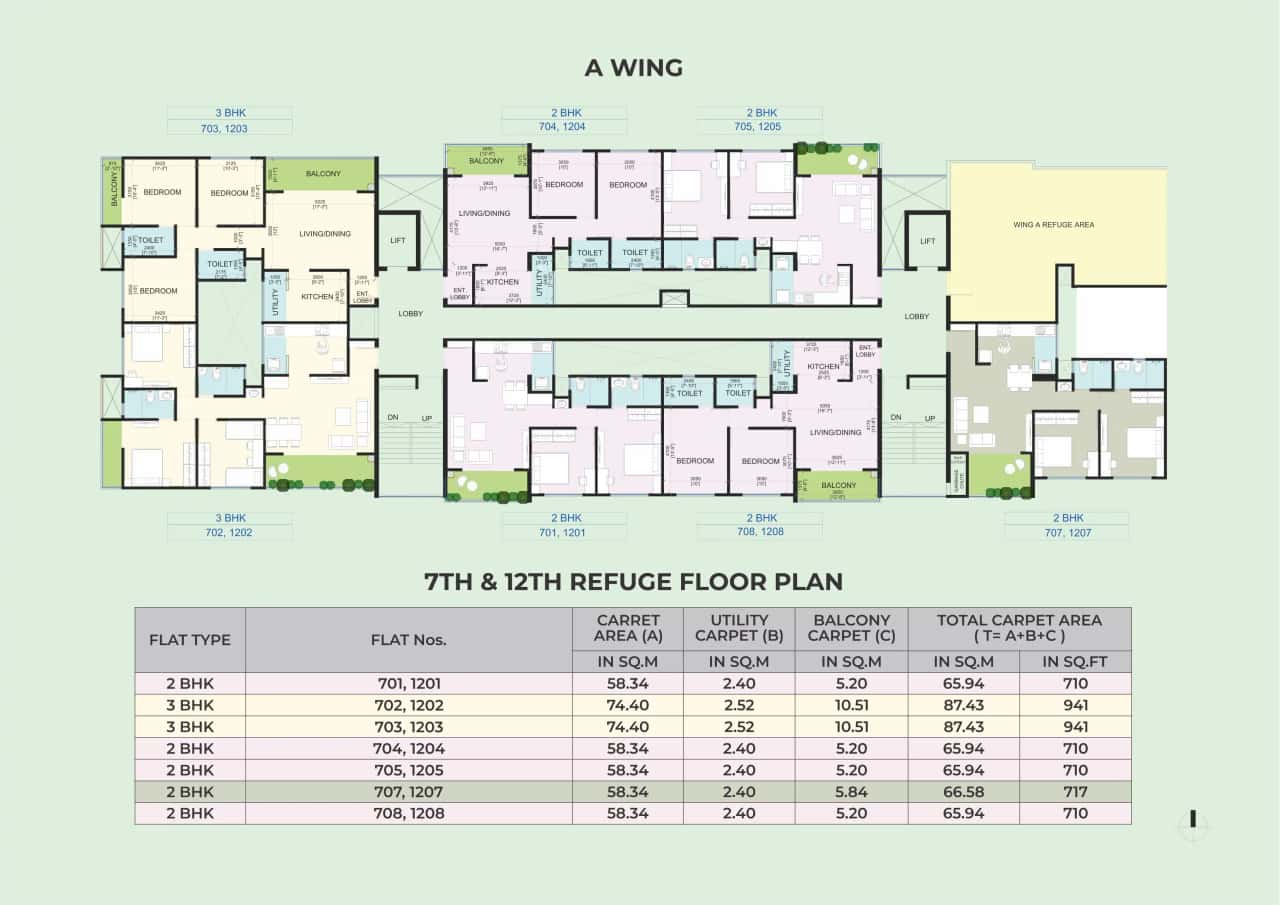Goyal My Home Wakad Floor plan 2