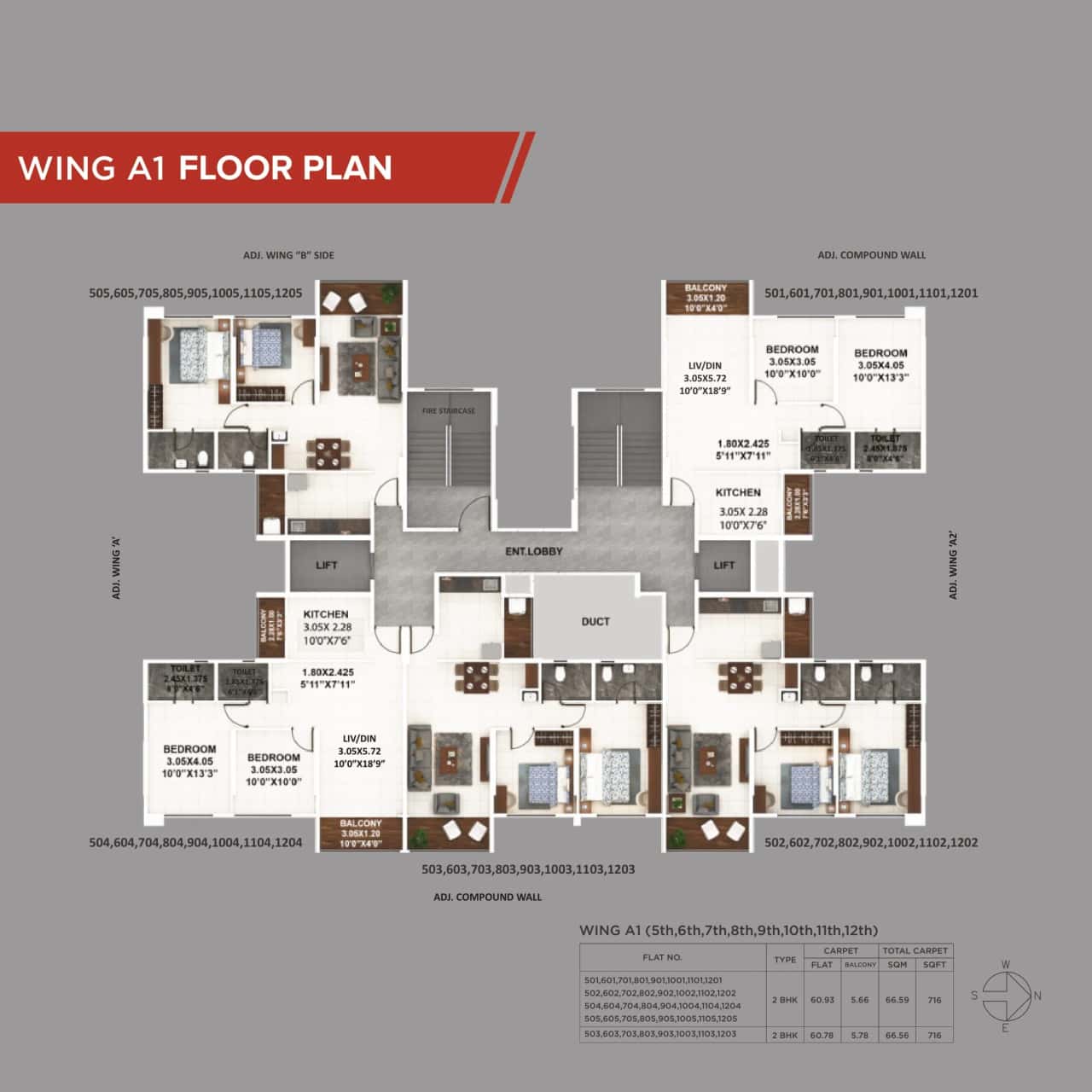 Kumar Palaash Floor plan 1