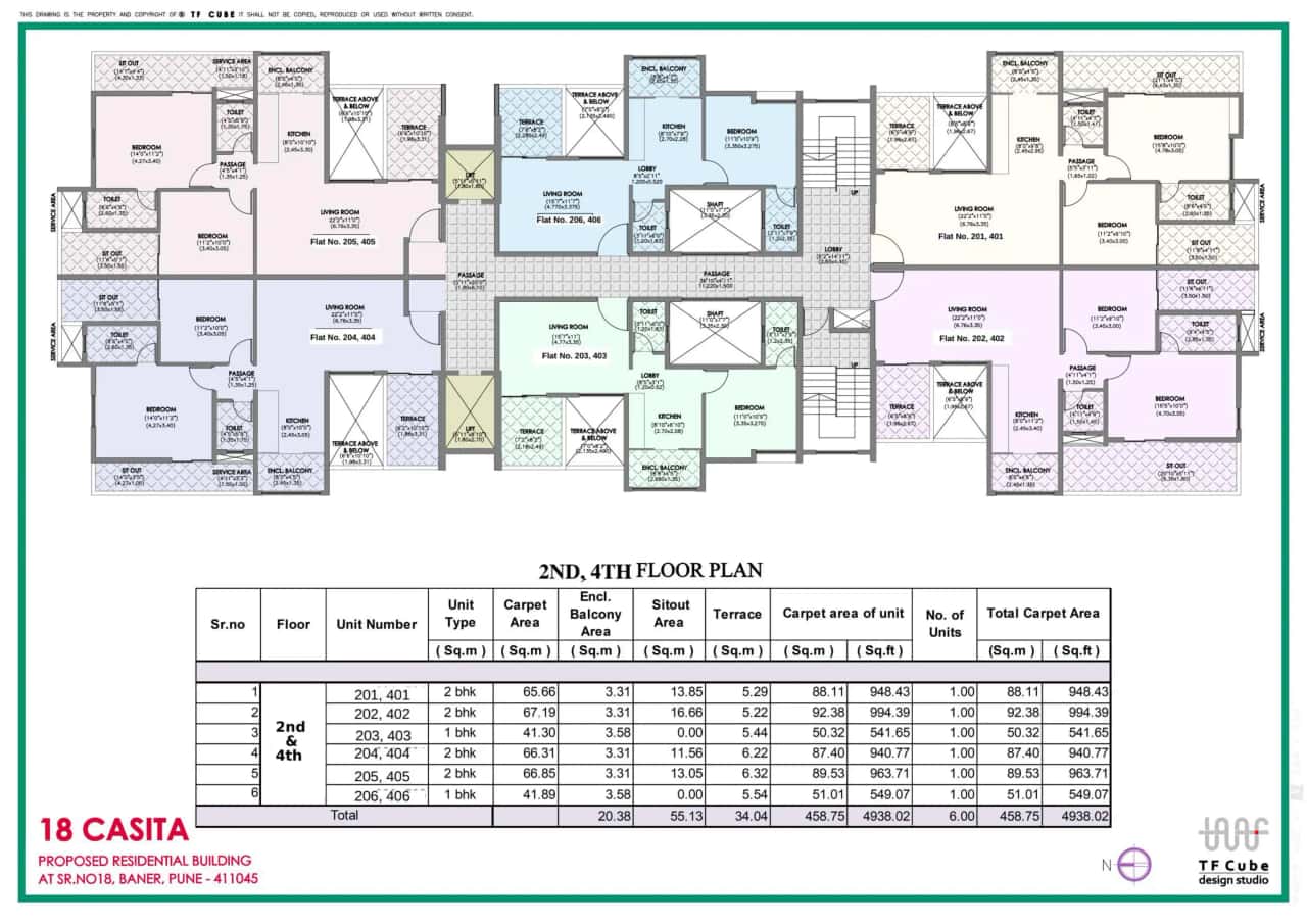 Bluepearl 18 Casita Floor plan 1