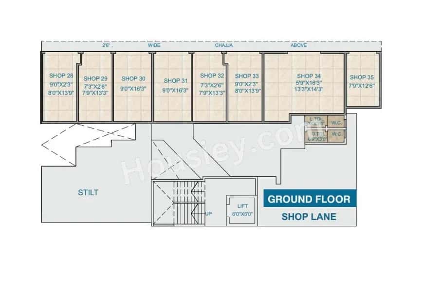 Aar Aar Homes Ramesh Residency Floor plan 1