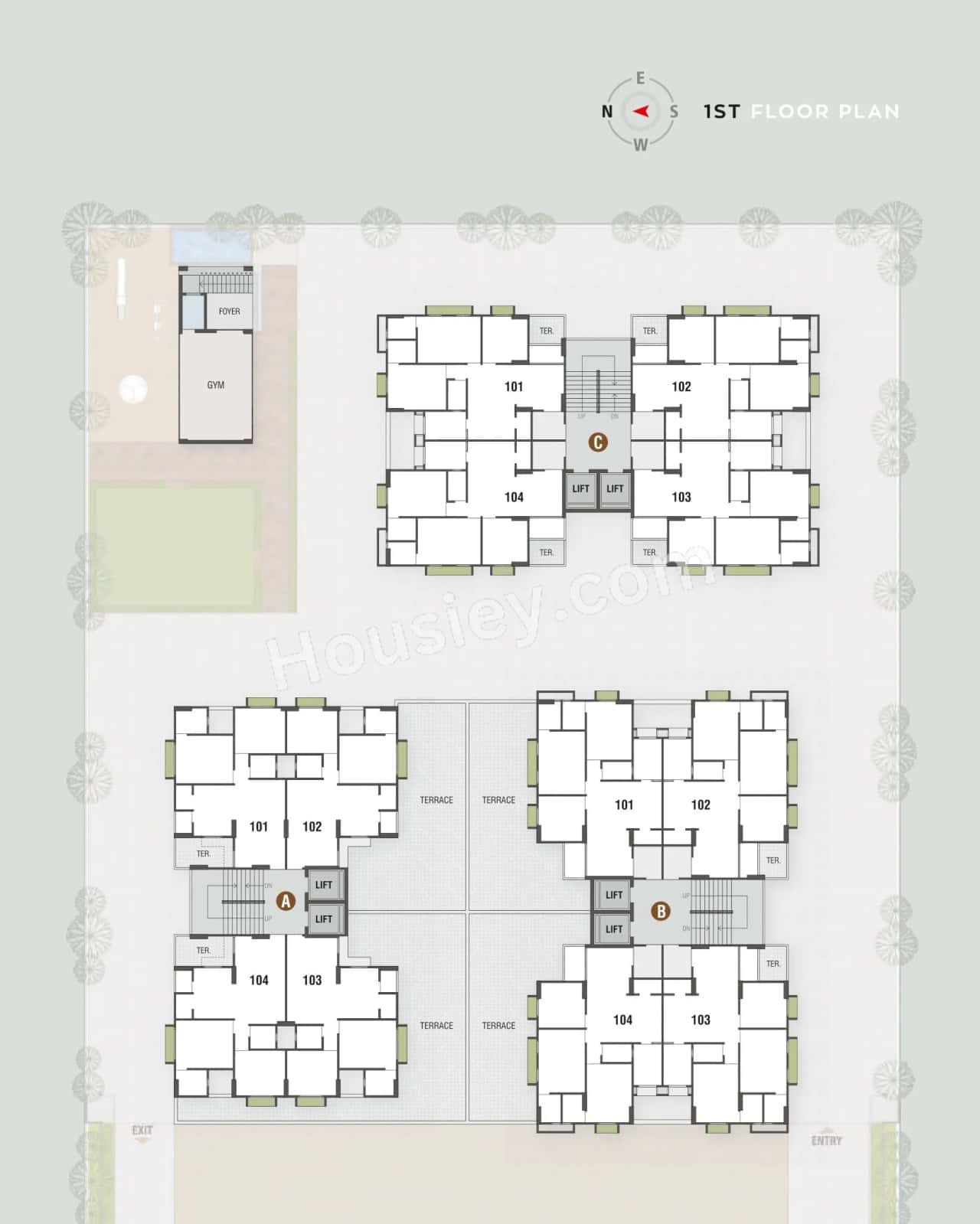 Aaravi 119 Floor plan 1