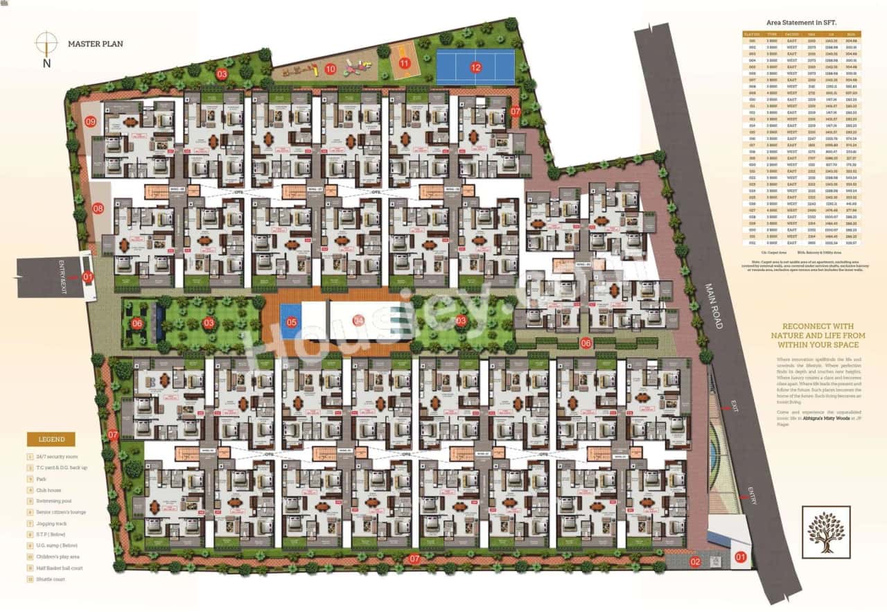 Abhigna Misty Woods Floor Plan