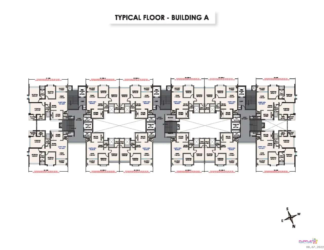 Abhinav Pebbles Greenfield Floor plan 2
