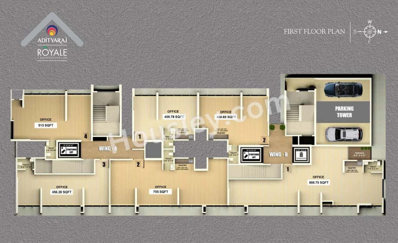 Adityaraj Royale Floor plan 1