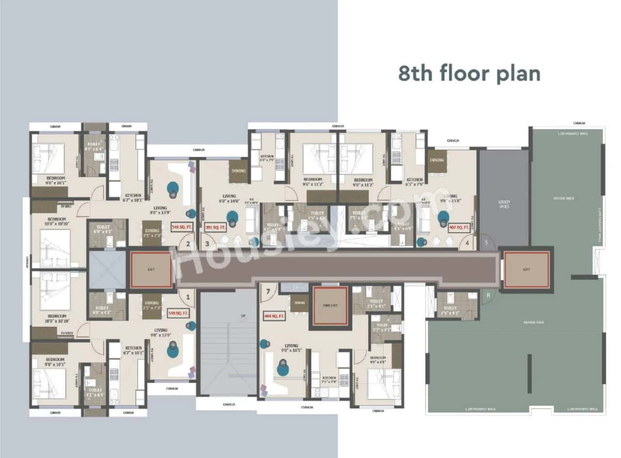 Adityaraj Signature Floor plan 1